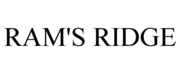 RAM'S RIDGE trademark