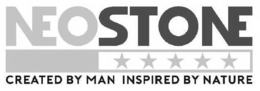 NEOSTONE CREATED BY MAN INSPIRED BY NATURE trademark