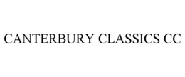 CANTERBURY CLASSICS CC trademark