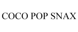 COCO POP SNAX trademark