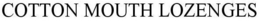 COTTON MOUTH LOZENGES trademark
