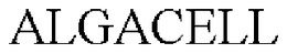 ALGACELL trademark