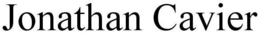 JONATHAN CAVIER trademark