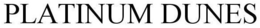 PLATINUM DUNES trademark