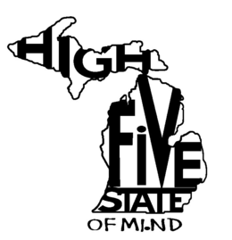 HIGH FIVE STATE OF MI.ND trademark