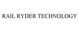 RAIL RYDER TECHNOLOGY trademark