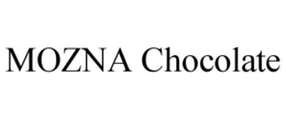 MOZNA CHOCOLATE trademark