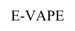 E-VAPE trademark