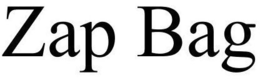 ZAP BAG trademark