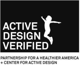 ACTIVE DESIGN VERIFIED PARTNERSHIP FOR A HEALTHIER AMERICA + CENTER FOR ACTIVE DESIGN trademark