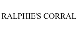 RALPHIE'S CORRAL trademark
