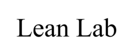 LEAN LAB trademark