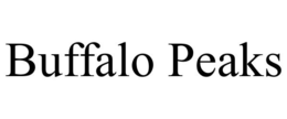 BUFFALO PEAKS trademark