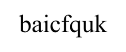 BAICFQUK trademark