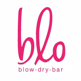 BLO BLOW · DRY · BAR trademark