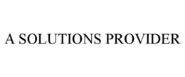 A SOLUTIONS PROVIDER trademark