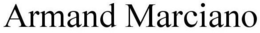 ARMAND MARCIANO trademark