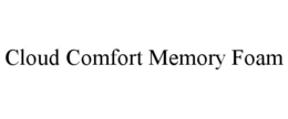 CLOUD COMFORT MEMORY FOAM trademark