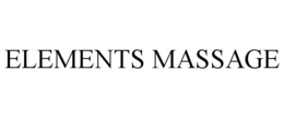 ELEMENTS MASSAGE trademark
