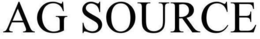 AG SOURCE trademark