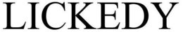 LICKEDY trademark