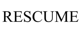 RESCUME trademark