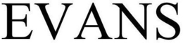 EVANS trademark