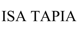 ISA TAPIA trademark