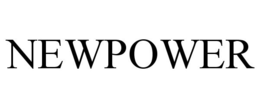NEWPOWER trademark