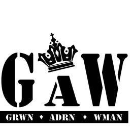 GAW GRWN ADRN WMAN trademark