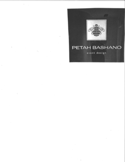 PETAH BASHANO EVENT DESIGN trademark