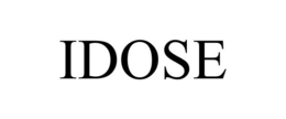 IDOSE trademark