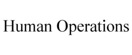 HUMAN OPERATIONS trademark