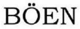 BÖEN trademark