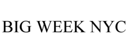 BIG WEEK NYC trademark