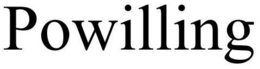 POWILLING trademark
