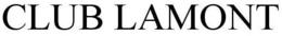 CLUB LAMONT trademark