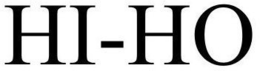 HI-HO trademark