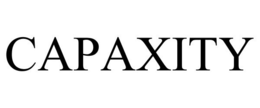 CAPAXITY trademark