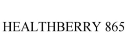 HEALTHBERRY 865 trademark