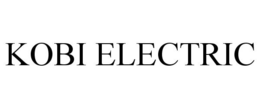 KOBI ELECTRIC trademark
