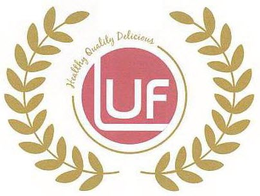 HEALTHY QUALITY DELICIOUS LUF trademark