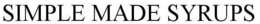 SIMPLE MADE SYRUPS trademark