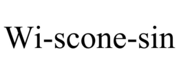 WI-SCONE-SIN trademark