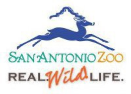 SAN ANTONIO ZOO REAL.WILD!LIFE. trademark