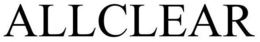 ALLCLEAR trademark