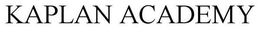 KAPLAN ACADEMY trademark
