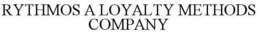 RYTHMOS A LOYALTY METHODS COMPANY trademark