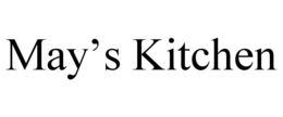 MAY'S KITCHEN trademark