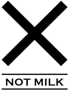 X NOT MILK trademark